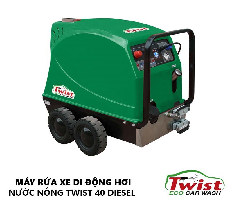 Máy Rửa Xe Nước Nóng Twist 40 Italy