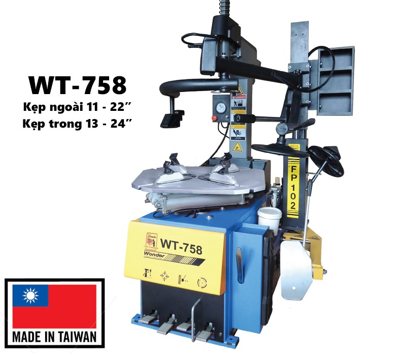 Máy tháo vỏ xe wonder WT 758