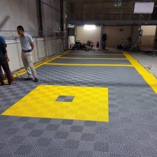 Sàn Nhựa Hút Nước Cho Tiệm Rửa Xe Ô Tô