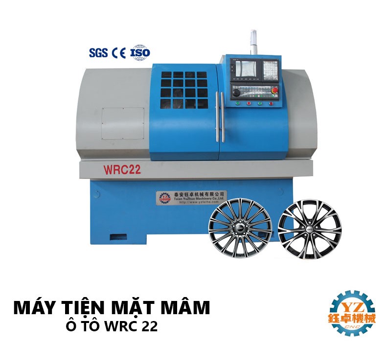Máy Tiện Mặt Mâm Xe Ô Tô YZ CNC WRC22