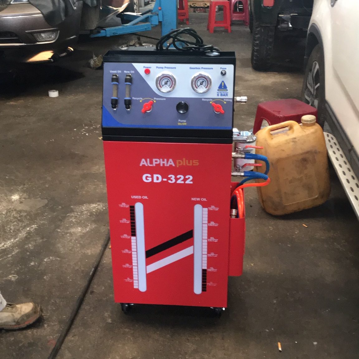 Máy Thay Dầu Hộp Số Tự Động GD-322B Máy Thay Dầu Hộp Số Tự Động GD-322B