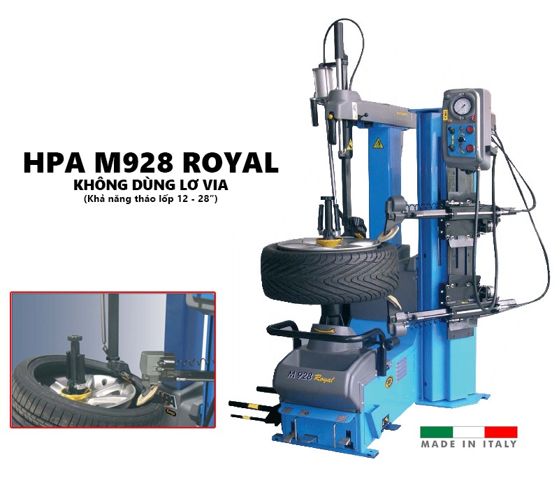Máy Tháo Lốp Tự Động HPA M928 Royal Italy