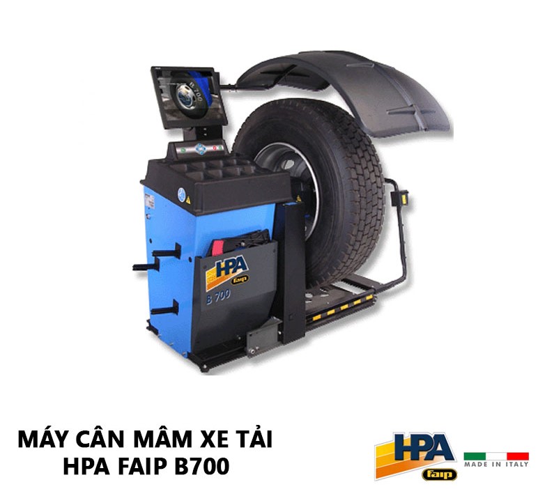 Máy cân bằng động xe tải HPA B700