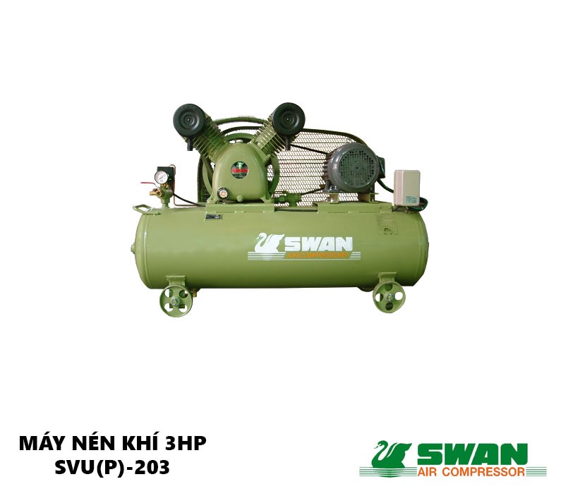 Máy Nén Khí 3hp Swan SVU(P)-203