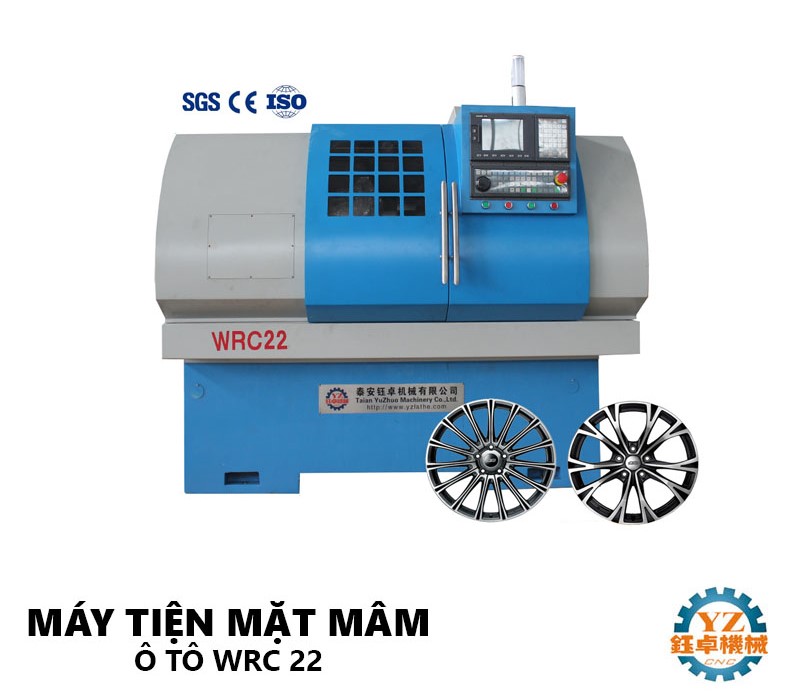 Máy Tiện Mặt Mâm Xe Ô Tô YZ CNC WRC22