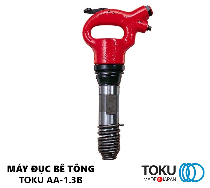 Máy Đục Bê Tông Khí Nén Toku AA-1.3B Nhật Bản