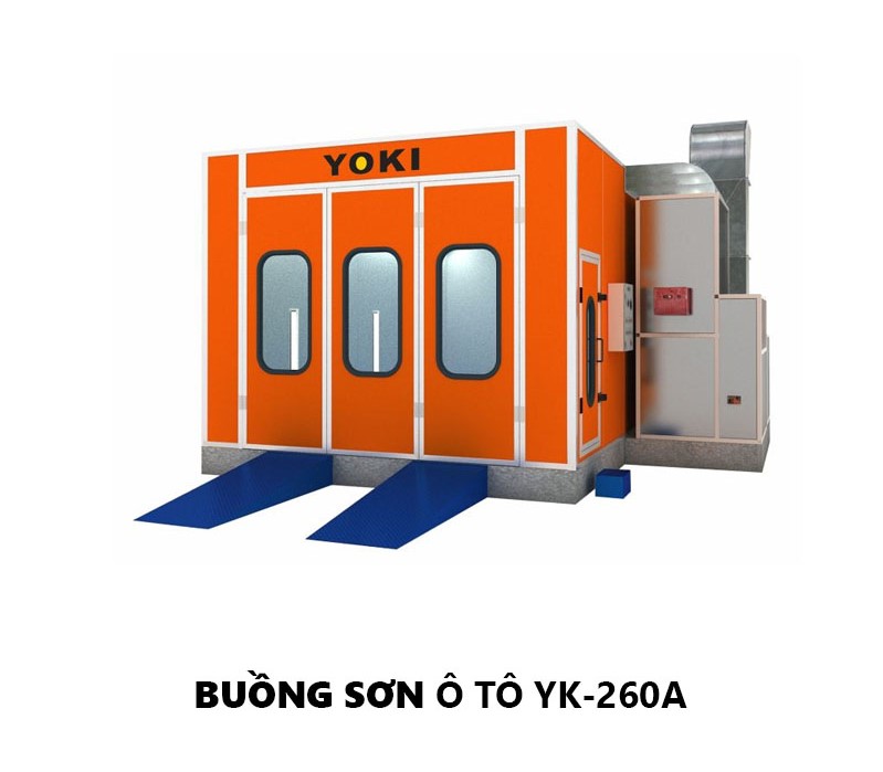 buồng sơn sấy dầu yoki