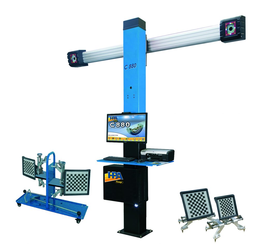 Máy cân chỉnh góc đặt bánh xe HPA C880