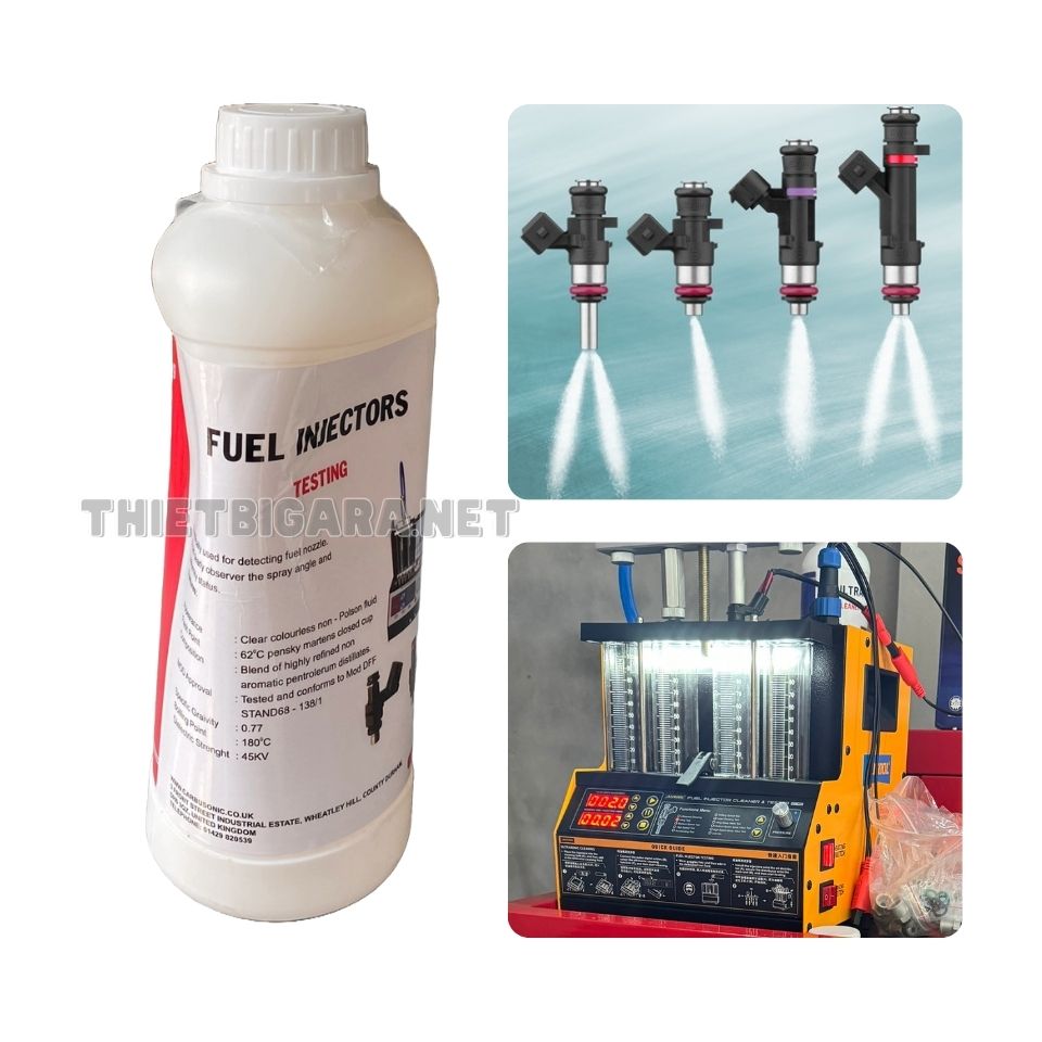 Dung dịch kiểm tra kim phun xăng điện tử FUEL INJECTOR Dung dịch kiểm tra kim phun xăng điện tử FUEL INJECTOR