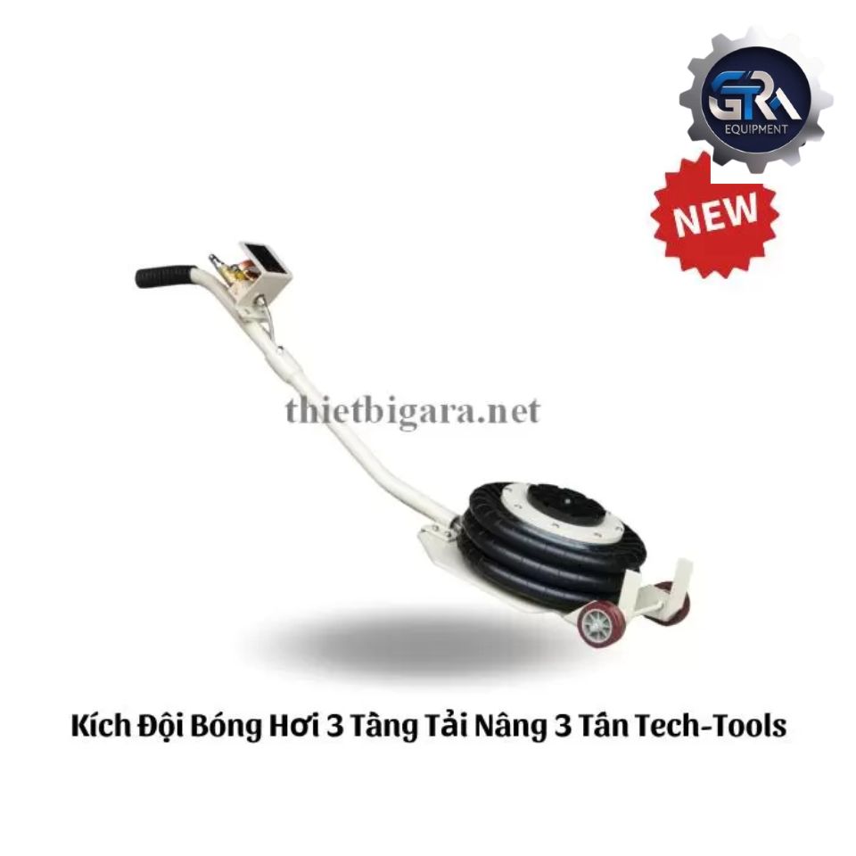 Kích Đội Bóng Hơi 3 Tầng Tải Nâng 3 Tấn Tech-Tools