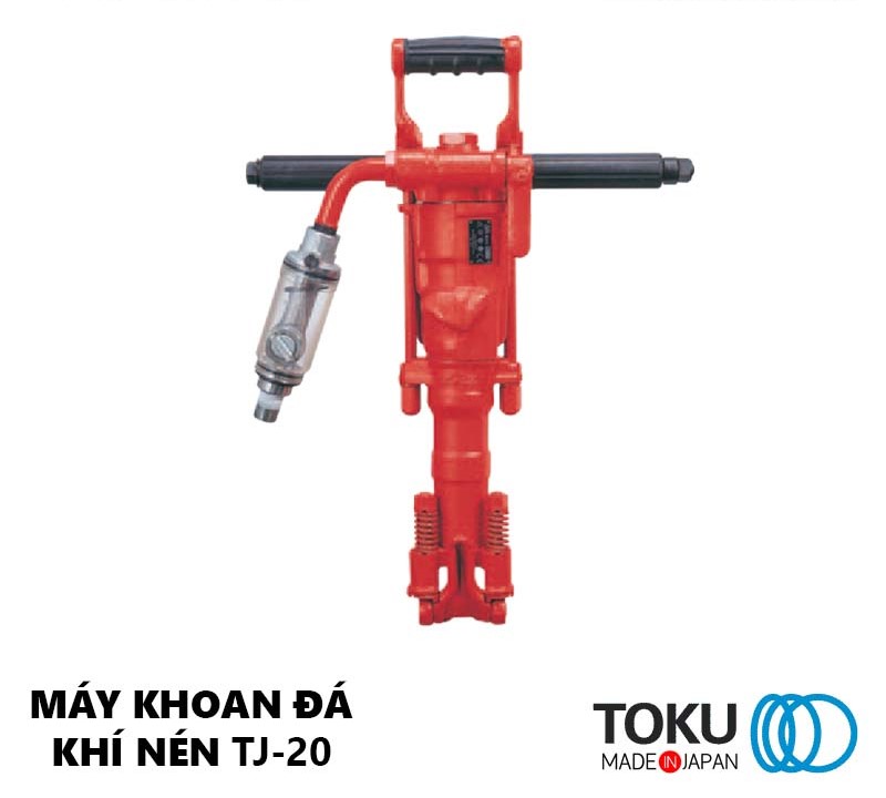 Máy Khoan Phá Đá Bê Tông Dùng Hơi Toku TJ-20