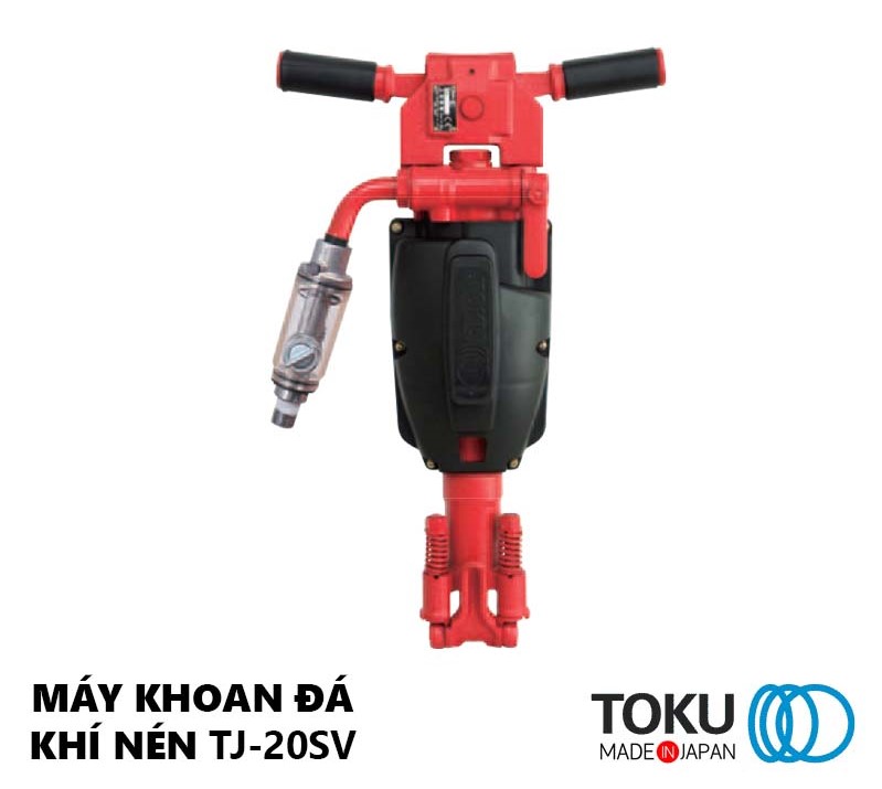 Máy Đục Bê Tông Bằng Khí Nén Toku TJ-20SV Nhật Bản