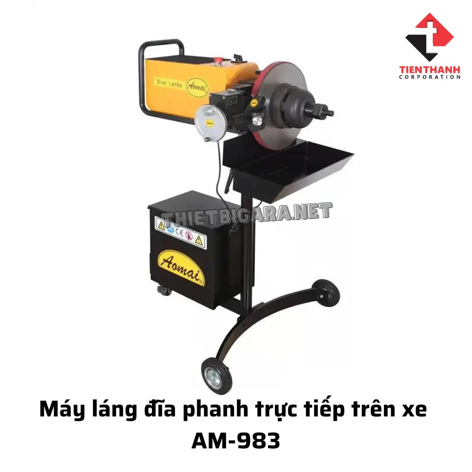 Máy láng đĩa phanh trực tiếp trên xe AM-983