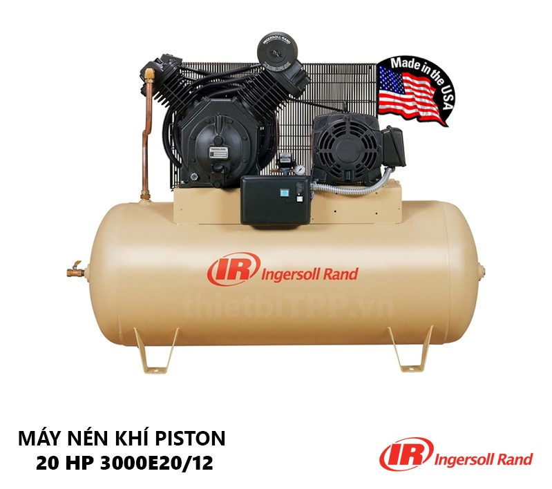 Máy Nén Khí Piston 20 HP 3000E20/12
