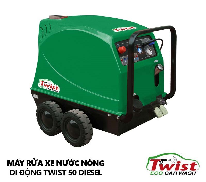 Twist 50 Italy Máy Rửa Xe Dọn Nội Thất Hơi Nước Nóng