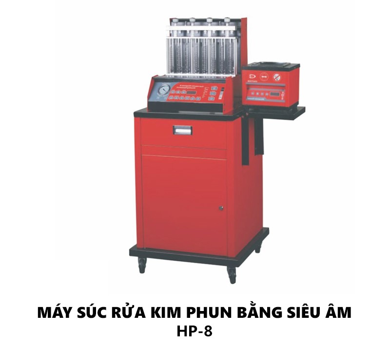 Máy kiểm tra và súc rửa kim phun bằng siêu âm