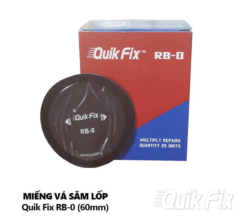 Miếng Vá Săm Lốp Ô Tô RB0 60mm Tech Quik Fix Usa