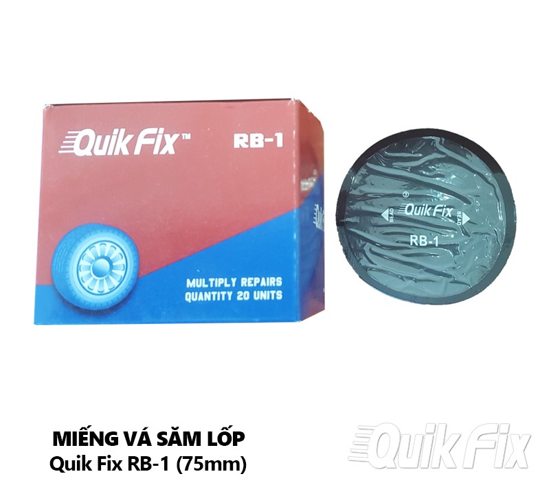 Miếng Vá Săm Lốp Ô Tô RB1 75mm Tech QuikFix Usa