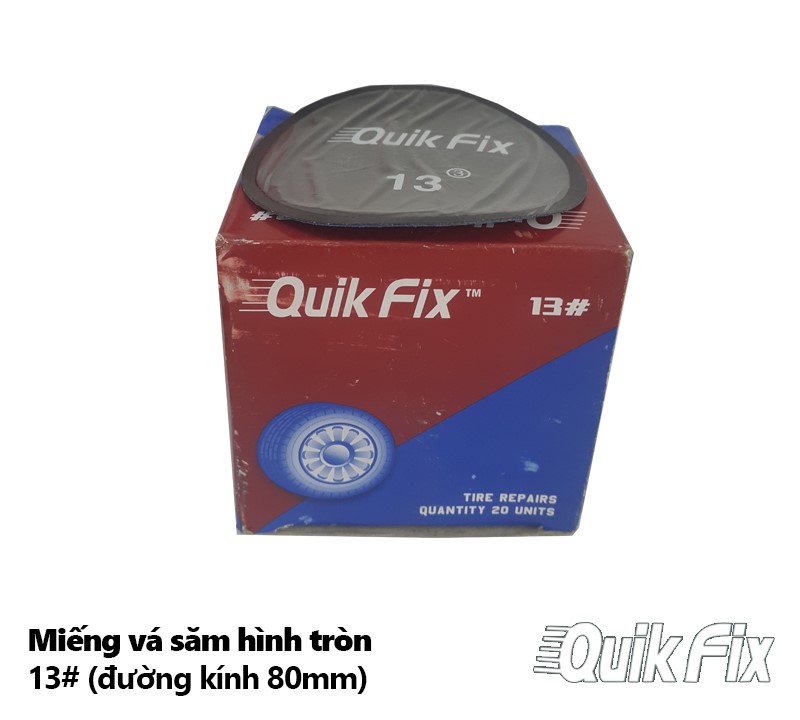 Miếng Vá Săm Lốp Ô Tô No.13 80mm Tech Quikfix Usa