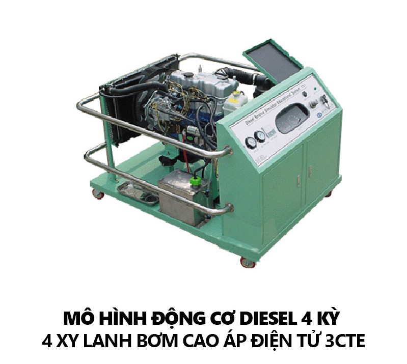 Mô Hình Động Cơ Ô Tô Dầu Diesel 4 Kỳ 4 Xy Lanh Điện Tử 3Cte TPPMH-D4