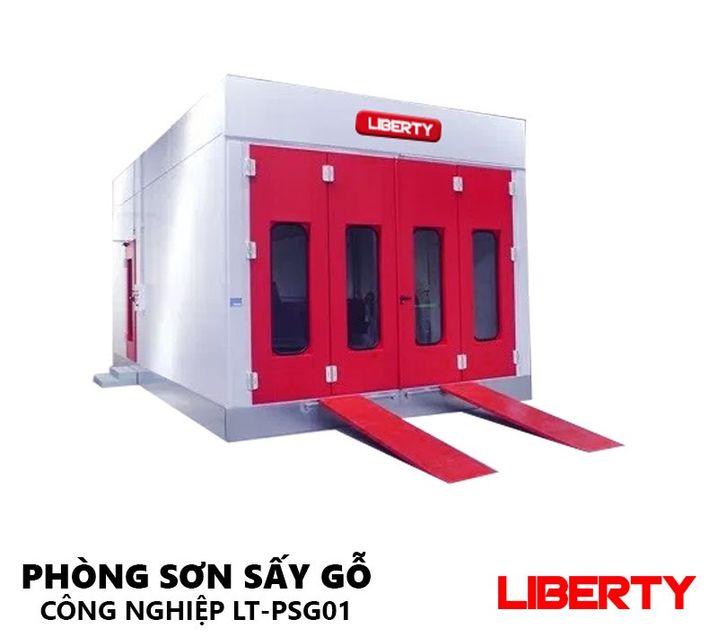 Phòng Sơn Sấy Hấp Gỗ Công Nghiệp Liberty LT-PSG01