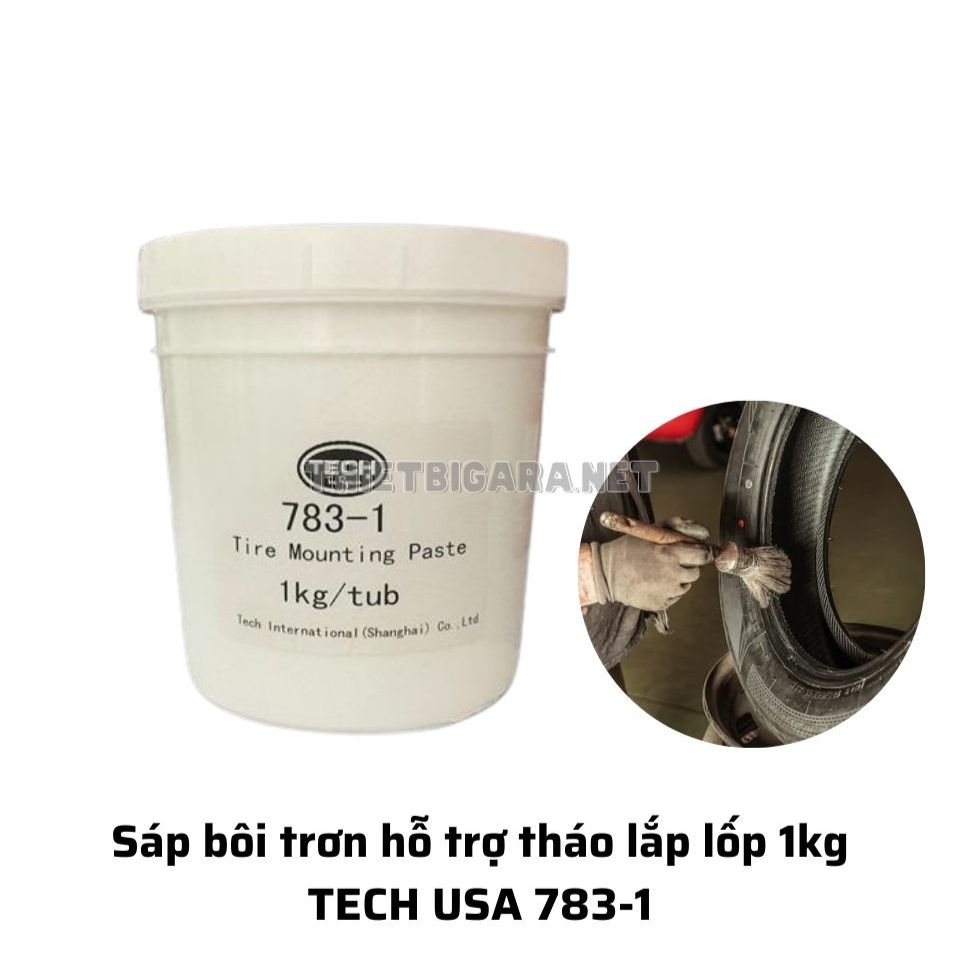 Sáp Bôi Trơn Hỗ Trợ Tháo Lắp Lốp Xe Loại 1kg Tech USA 783-1