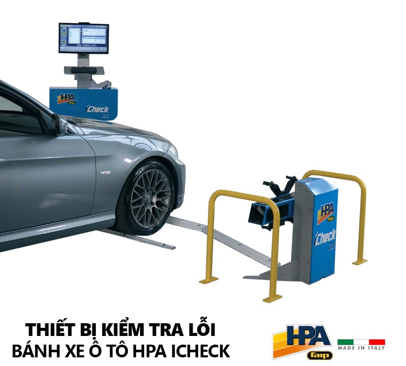 Thiết Bị Kiểm Tra Lỗi Bánh Xe Ô Tô HPA ICHECK Italy