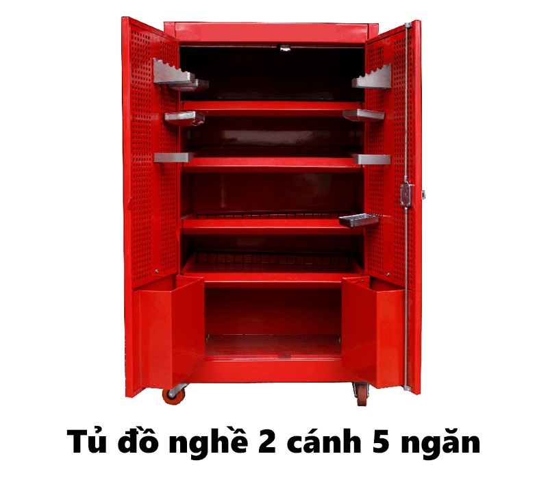 Tủ Đựng Đồ Nghề 2 Cánh 5 Ngăn TT-212 Tech-Tools
