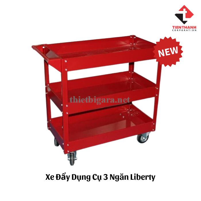 Xe Đẩy Dụng Cụ 3 Ngăn Liberty