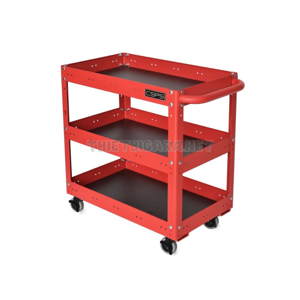 Xe đẩy đựng dụng cụ 3 ngăn CSPS 71cm