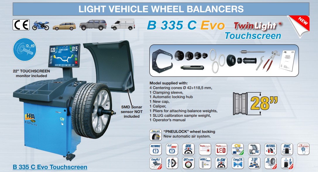 Model B335 C EVO Twinlght Touchscreen