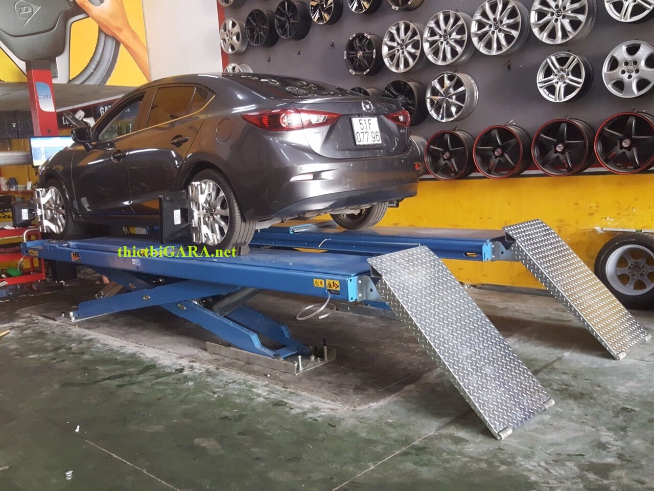 Thiết bị cân chỉnh góc lái bánh xe HPA ITALY