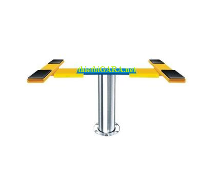 Cầu Nâng 1 Trụ Rửa Xe Loại Nâng Gầm