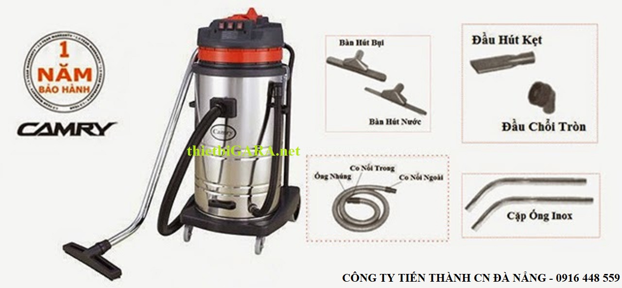 Máy hút bụi hút nước công nghiệp Đà Nẵng