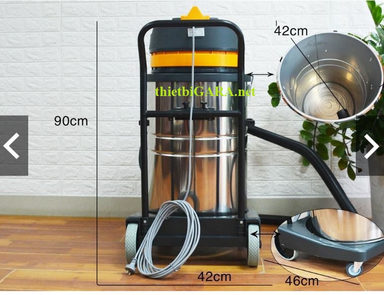 máy hút bụi công nghiệp 2 mô tơ