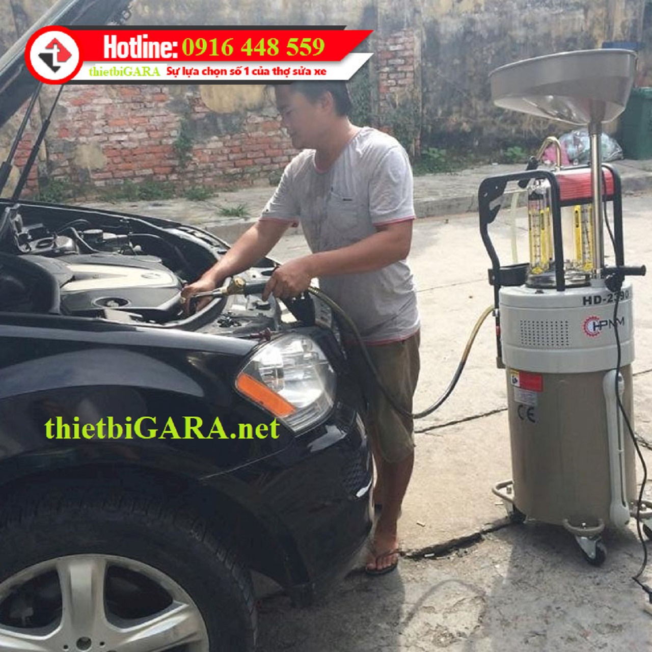 máy hút dầu ô tô bằng điện HC-2390 HPMM