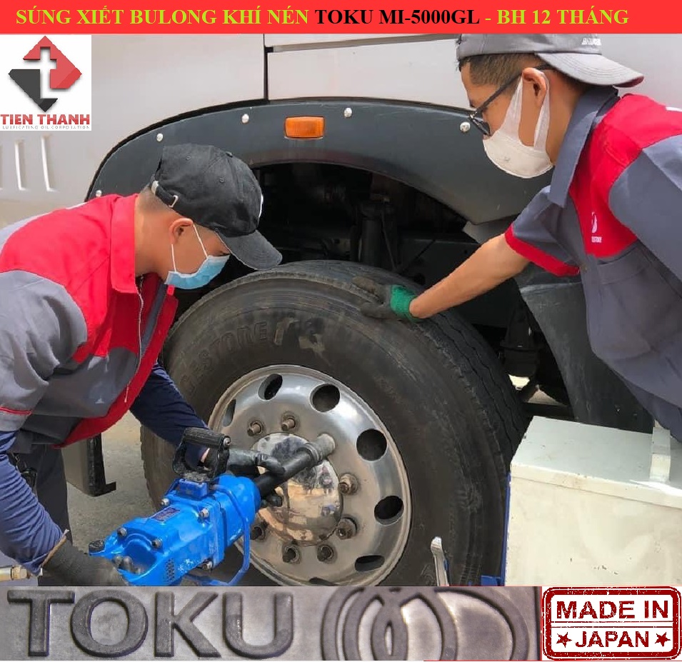 Súng mở ốc lốp xe tải đầu 1 inch