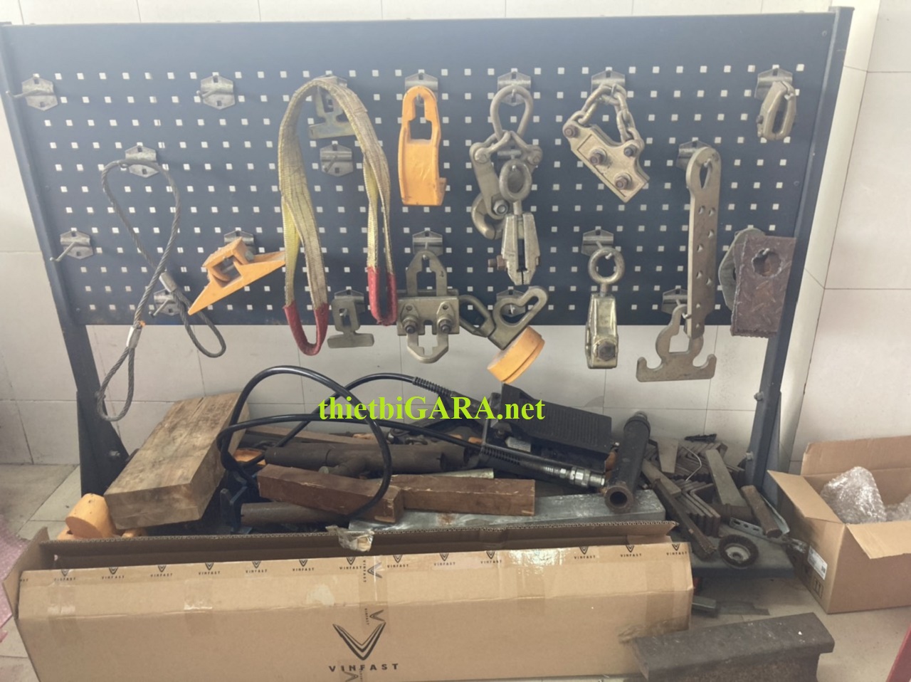 Bộ kéo nắn khung sườn xe ô tô