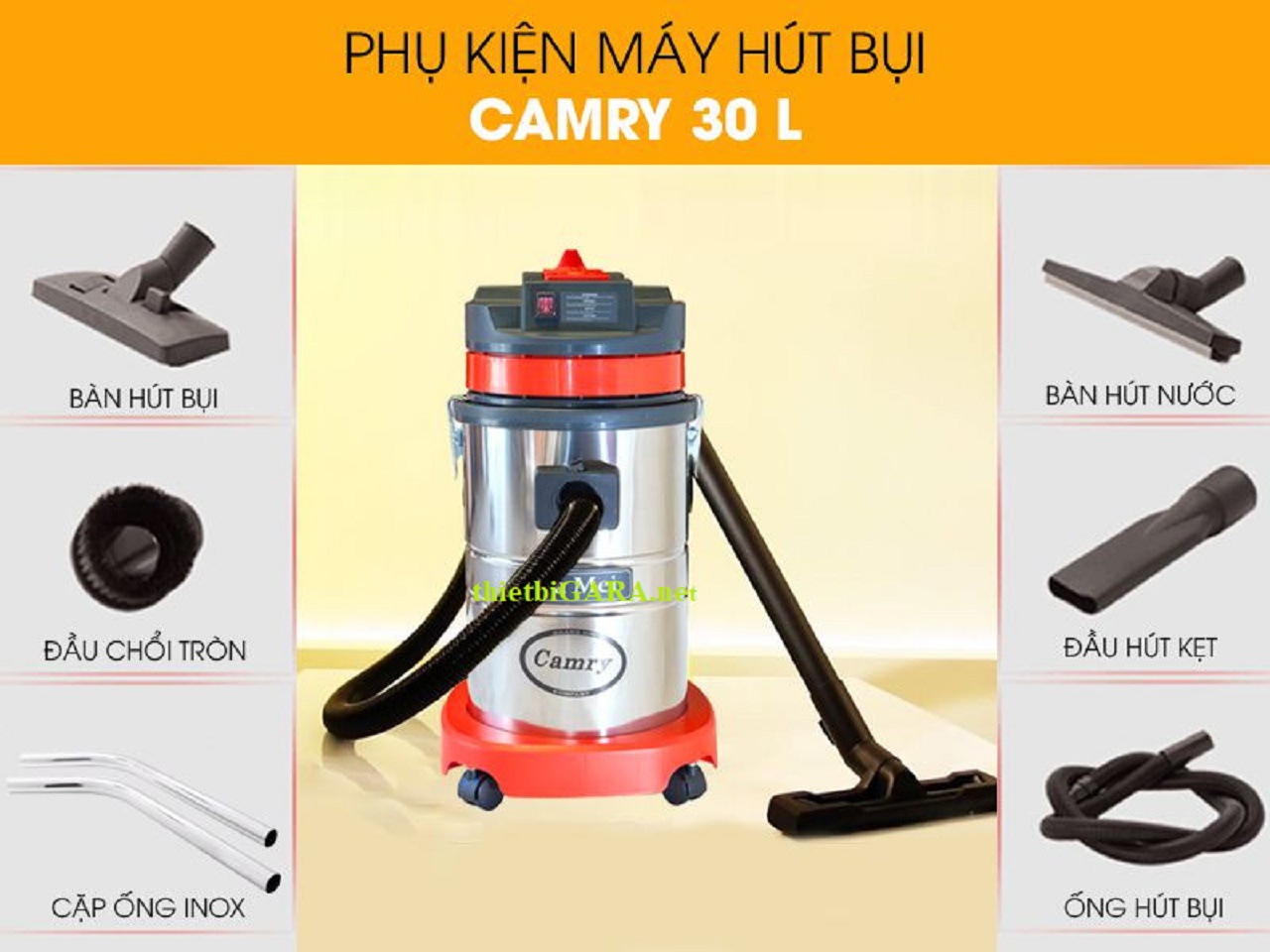 Máy hút bụi 30 lít