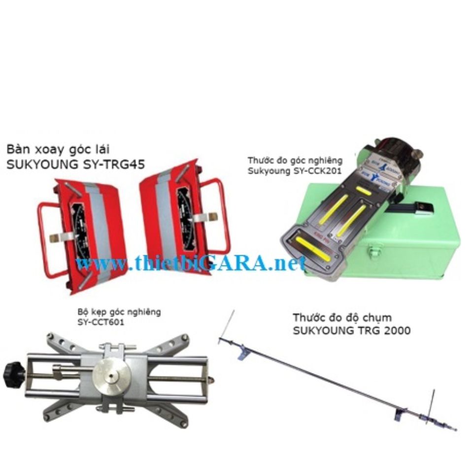Thiết bị cân chỉnh góc lái bằng cơ Sukyoung Hàn Quốc
