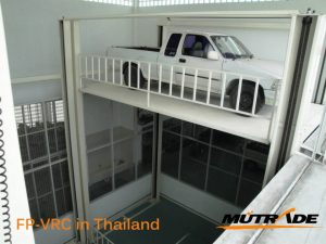 Thang nâng ô tô lên tầng