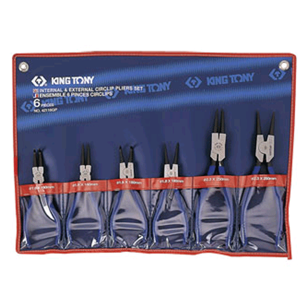 Bộ Kìm Mở Phe 6 Cái Kingtony 42116GP