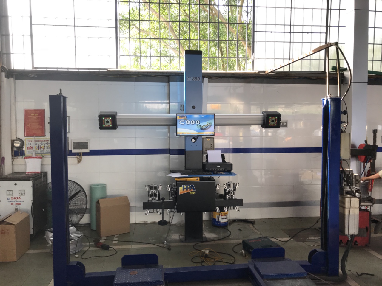 Máy cân chỉnh do công ty Tiến Thành phân phối