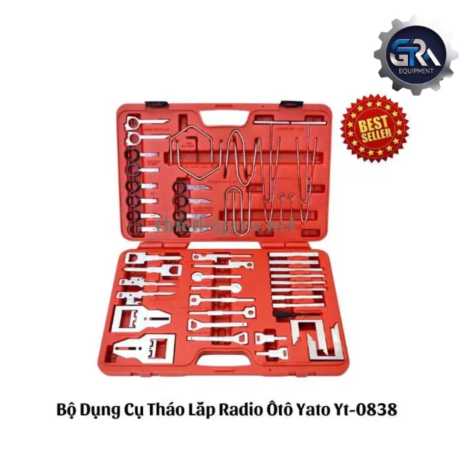 Bộ Dụng Cụ Tháo Lắp Radio Ôtô Yato Yt-0838