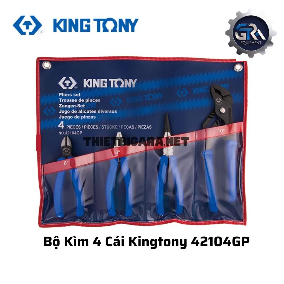 Bộ Kìm 4 Cái Kingtony 42104GP