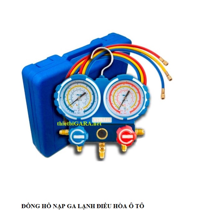 Đồng hồ nạp ga điều hòa ô tô