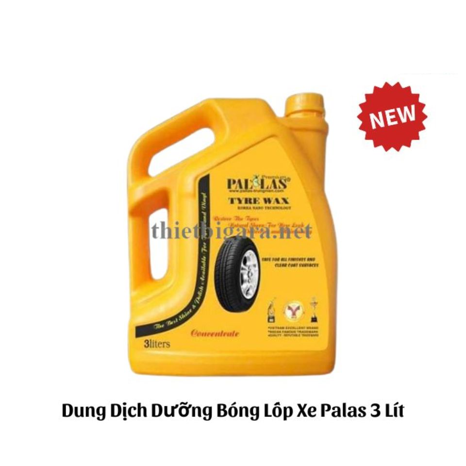 Dung Dịch Dưỡng Bóng Lốp Xe Palas 3 Lít
