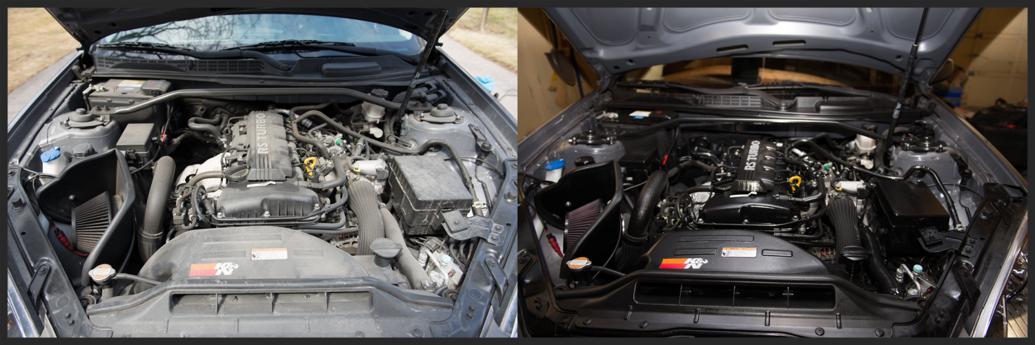 Máy móc trước và sau vệ sinh