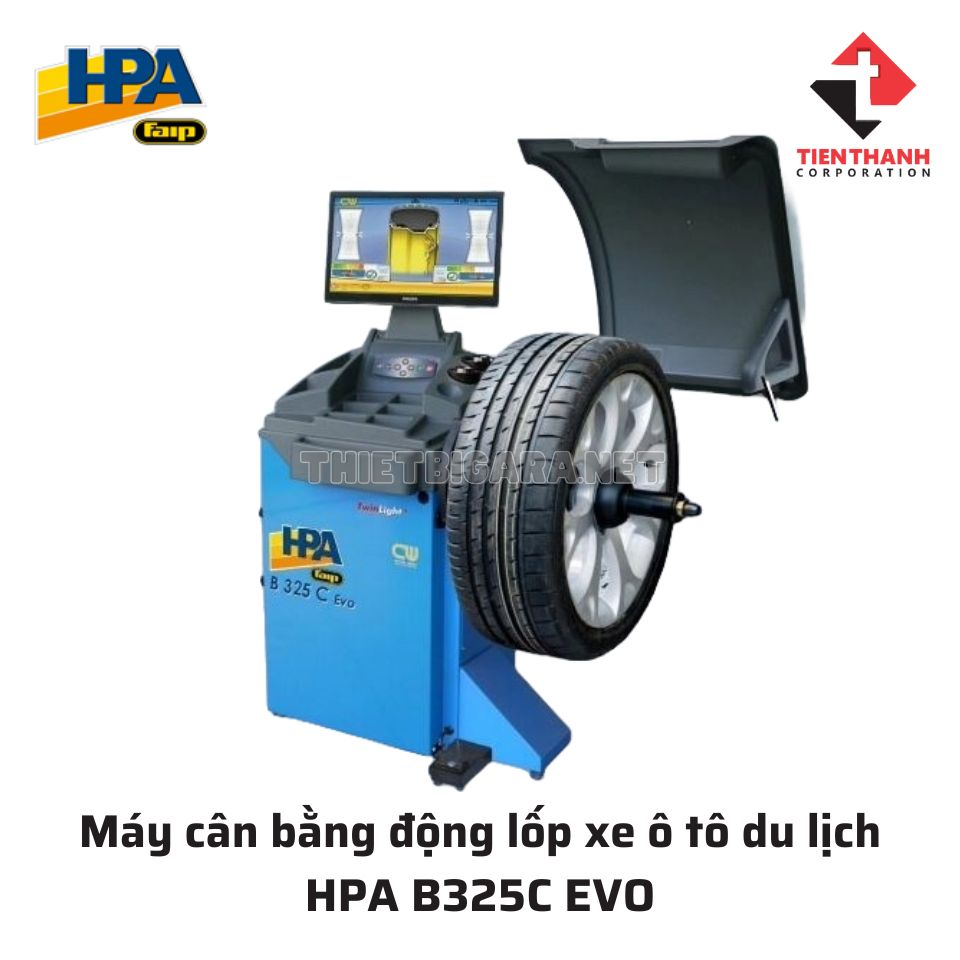 Máy cân bằng động lốp xe ô tô du lịch HPA B325C EVO