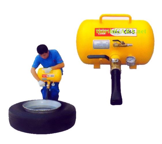 Bình bơm phụ lốp xe
